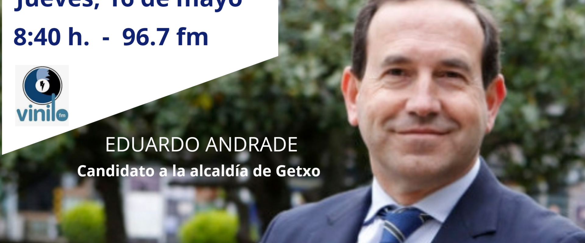 Entrevista a Eduardo Andrade en Vinilo FM