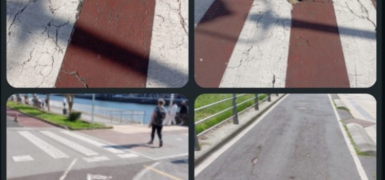 El PP de Getxo pide mejoras de mantenimiento en los bidegorris