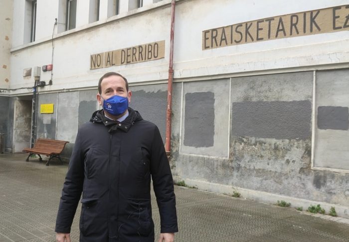 El PP de Getxo pide incluir un aparcamiento subterráneo en el futuro Centro Intergeneracional de Romo