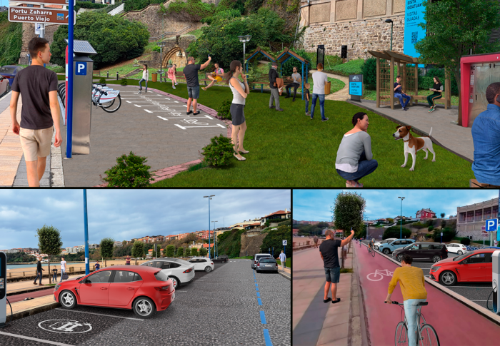 El PP de Getxo solicita reformar el aparcamiento en la zona de Ereaga con el fin de duplicar parcelas