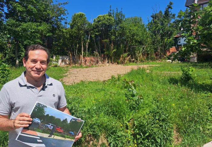 El grupo Popular de Getxo propone al Ayuntamiento, habilitar un parking provisional en la calle Ormetxe de Algorta