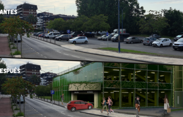 El PP de Getxo propone la creación de un nuevo aparcamiento en superficie en Fadura para aliviar la saturación actual